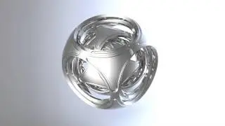 Nested Spheres - Rendered Animation  Bunkspeed Move 2012 with iray 2.0