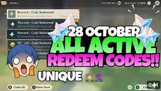 🎁 NEW Genshin Impact Redeem Codes 🔥 | Free Primogems & Rewards (October 28- 2025) | Code Legit