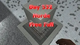 7 Days to Die - Day 532 Horde Attack - Free Fall Bunker