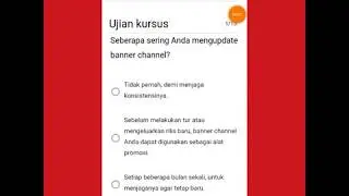 Memulai Channel Musik  Anda di YouTube ( kunci jawaban Akademy Creator )