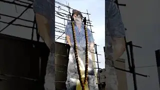 కింగ్ నాగార్జున కటౌట్ కి పాలాభిషేకం చేసిన అక్కినేని ఫ్యాన్స్ 🔥 | 