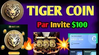 Tiger network | tiger network earning app | tiger network Withdrawal October