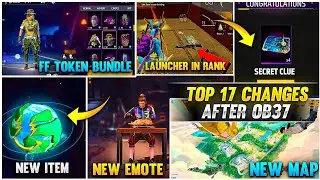Top 17 Big Changes After OB37 Updates Of Free Fire Battleground | Ob37 के बाद नई चीज़ें #05