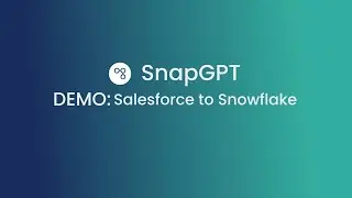 SnapGPT Pipeline Generation with Salesforce and Snowflake