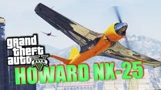 Ein ganz besonderes Flugzeug - GTA 5 Online | HOWARD NX-25