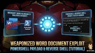 Word Document Exploit Explained | PowerShell Reverse Shell