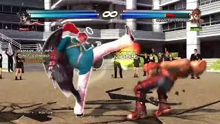 TTT2 Kazuya And Devil Jin Short Combo Vid
