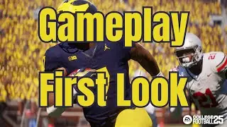 College Football 25 Gameplay First Look and Impressions