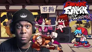 WHY THEY SO HOSTILE | Friday Night Funkin : Shinobi Scramble [ V.S. Shuri & Ken FULL WEEK ]