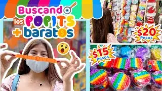🌈 BUYING THE CHEAPEST POPIT AT THE MARKET 🦄 💶 I spent 15 pesos!😱 | CONNY MERLIN