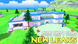New POLICE STATION | Dude Theft Wars NEW LEAKS