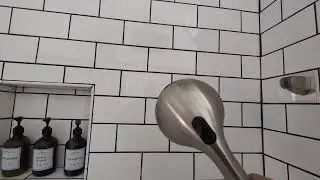 Rain Shower Head with Handheld Spray Combo, Folded Extension Arm, 71' Shower Hose and 3 Settings Div
