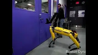 SpotMini  Boston Dynamic It is used to open doors