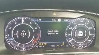 2017 Golf R Launch Control program