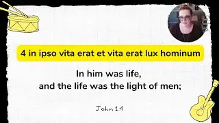 Classical Conversations Cycle 3 Week 12 Latin John1:1-7