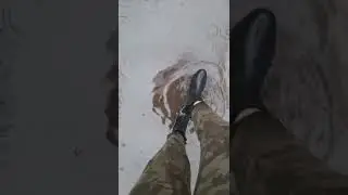 В носках по луже! Тоже  своего рода закалка))