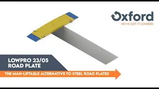 LowPro 23/05 Road Plate from Oxford Plastics - Install by Hand