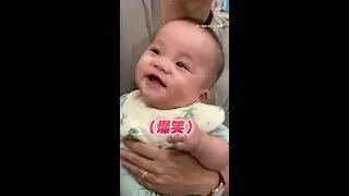 【沒了嗎？】寶寶打針哇哇大哭 打完瞬間變臉還燦笑XD #Shorts