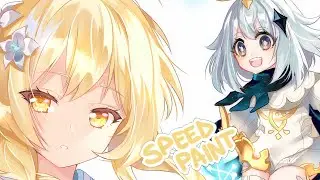 SPEEDPAINT | Traveller from Genshin Impact