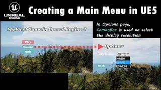 Unreal Engine 5: Creating a Main Menu in UE5