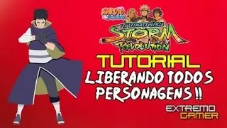 Tutorial - Como Liberar Todos Personagens Naruto Storm Revolution