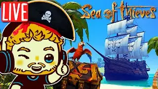 Three Noobs become Pirates LIVE - Sea Of Thieves