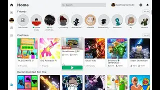 I played Roblox.