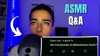 CHIUDO IL CANALE?! 🥶 *rispondo alle vostre DOMANDE* | ASMR ITA