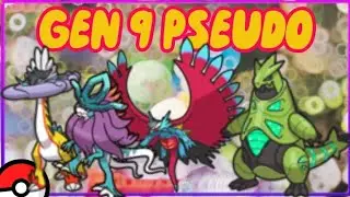 ALL GEN 9 PSEUDO LEGENDARIES IN POKÉMON BRICK BRONZE