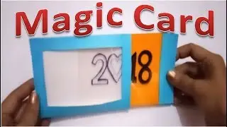 Magic Card: How to make Happy New Year Magic Card 2018 by TukkuTV