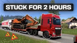 Longest Traffic jam in ETS2 (Featured Zone Event)