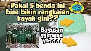 Review Foam Bunga | Floral Foam, Busa Bunga | untuk dekorasi dan buket bunga