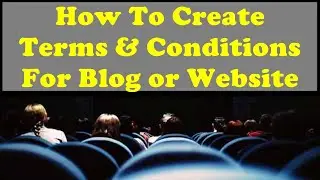 Terms and Conditions For Website