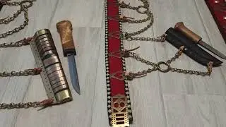 Виды исполнения пояса оленевода (тасмы)