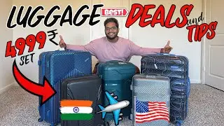 Fall 2024: Best Luggage Deals 🎒at ₹4999 | INDIA to USA  #usashopping #msinusa #deals