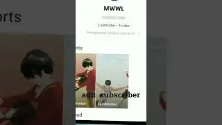 adu subscribe sama Abang subscribe Vidio Abang gw dong 🙏