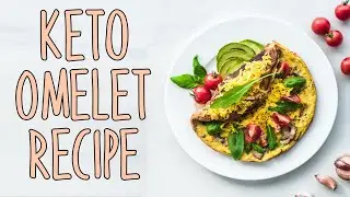 Spinach and Feta Keto Omelette Recipe
