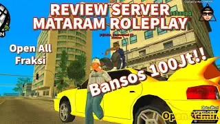 Review Fresh SAMP Server 🔥 | Mataram Roleplay 🌹 | Tanpa Discord ❌