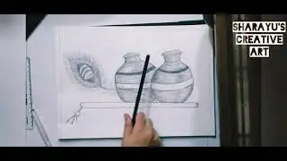 Janmashtami Special Drawing | By Sharayu | Sharayu's Creative Arts #SHARAYU'SCREATIVEART