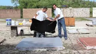 Thin Crete Application April 2014