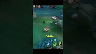 Odette Game Play #mobilelegends #mlbb #odettegameplay #youtubeshorts #shortsvideo #shorts