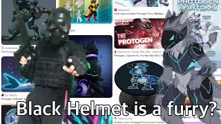 Black Helmet is a furry?