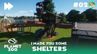 Shelter Blueprints - Planet Zoo Speedbuild