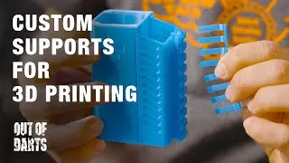 Custom-Designed 3D Printed Supports
