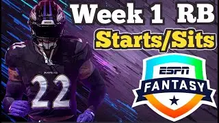 Week 1 RB Starts/Sits | 2024 Fantasy Football