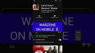 COD WARZONE MOBILE Global Launch!