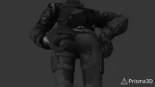 Violet/LargeTvWoman Farting [animation test] 