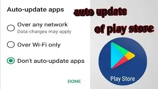 How To Disable Auto Update Apps In Playstore ( HINDI Video) Technical Ujjwal