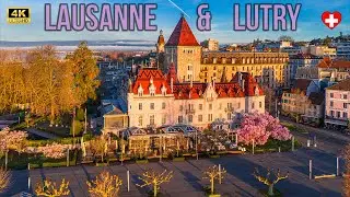 Most beautiful villages in Switzerland - Lutry - Lausanne 4K