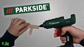 UNBOXING PARKSIDE CORDLESS 20V HOT GLUE GUN! *AMAZING*